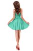ColsBM Ally Seafoam Green Cute Sweetheart Backless Chiffon Mini Homecoming Dresses