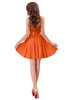ColsBM Ally Tangerine Cute Sweetheart Backless Chiffon Mini Homecoming Dresses