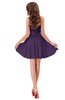 ColsBM Ally Violet Cute Sweetheart Backless Chiffon Mini Homecoming Dresses