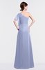 ColsBM Louisa Lavender Simple A-line Short Sleeve Half Backless Floor Length Ruffles Bridesmaid Dresses