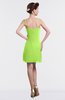 ColsBM Aliya Bright Green Informal Sheath Zipper Chiffon Mini Plainness Prom Dresses
