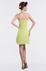 ColsBM Aliya Lime Green Informal Sheath Zipper Chiffon Mini Plainness Prom Dresses