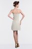 ColsBM Aliya Off White Informal Sheath Zipper Chiffon Mini Plainness Prom Dresses