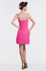 ColsBM Aliya Rose Pink Informal Sheath Zipper Chiffon Mini Plainness Prom Dresses
