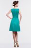ColsBM Gloria Ceramic Plain A-line Sleeveless Satin Knee Length Graduation Dresses