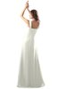 ColsBM Diana Ivory Modest Empire Thick Straps Zipper Floor Length Ruching Prom Dresses
