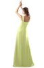 ColsBM Diana Lime Sherbet Modest Empire Thick Straps Zipper Floor Length Ruching Prom Dresses