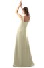 ColsBM Diana Putty Modest Empire Thick Straps Zipper Floor Length Ruching Prom Dresses