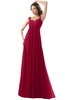 ColsBM Diana Scooter Modest Empire Thick Straps Zipper Floor Length Ruching Prom Dresses