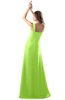 ColsBM Diana Sharp Green Modest Empire Thick Straps Zipper Floor Length Ruching Prom Dresses