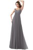 ColsBM Diana Storm Front Modest Empire Thick Straps Zipper Floor Length Ruching Prom Dresses