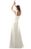 ColsBM Diana Whisper White Modest Empire Thick Straps Zipper Floor Length Ruching Prom Dresses