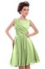 ColsBM Courtney Butterfly Modest A-line Bateau Sleeveless Zip up Ruching Homecoming Dresses