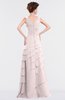 ColsBM Tessa Angel Wing Romantic Sleeveless Zip up Chiffon Floor Length Tiered Bridesmaid Dresses