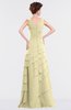 ColsBM Tessa Anise Flower Romantic Sleeveless Zip up Chiffon Floor Length Tiered Bridesmaid Dresses