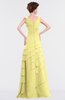 ColsBM Tessa Daffodil Romantic Sleeveless Zip up Chiffon Floor Length Tiered Bridesmaid Dresses