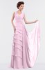 ColsBM Tessa Fairy Tale Romantic Sleeveless Zip up Chiffon Floor Length Tiered Bridesmaid Dresses
