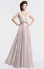 ColsBM Cordelia Angel Wing Vintage A-line Sleeveless Chiffon Floor Length Pleated Bridesmaid Dresses