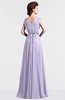 ColsBM Cordelia Light Purple Vintage A-line Sleeveless Chiffon Floor Length Pleated Bridesmaid Dresses