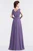 ColsBM Cordelia Lilac Vintage A-line Sleeveless Chiffon Floor Length Pleated Bridesmaid Dresses