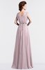 ColsBM Cordelia Pale Lilac Vintage A-line Sleeveless Chiffon Floor Length Pleated Bridesmaid Dresses