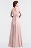 ColsBM Cordelia Pastel Pink Vintage A-line Sleeveless Chiffon Floor Length Pleated Bridesmaid Dresses