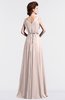ColsBM Cordelia Silver Peony Vintage A-line Sleeveless Chiffon Floor Length Pleated Bridesmaid Dresses