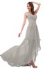 ColsBM Paige Ashes Of Roses Romantic One Shoulder Sleeveless Brush Train Ruching Bridesmaid Dresses