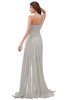 ColsBM Paige Ashes Of Roses Romantic One Shoulder Sleeveless Brush Train Ruching Bridesmaid Dresses