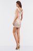 ColsBM Chaya Rose Dust Elegant Sheath Sleeveless Zipper Mini Ruching Bridesmaid Dresses