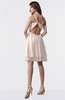 ColsBM Estelle Silver Peony Modest A-line One Shoulder Criss-cross Straps Short Ruching Bridesmaid Dresses