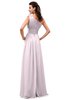 ColsBM Leilani Blush Cinderella A-line Asymmetric Neckline Sleeveless Zipper Chiffon Bridesmaid Dresses