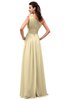 ColsBM Leilani Cornhusk Cinderella A-line Asymmetric Neckline Sleeveless Zipper Chiffon Bridesmaid Dresses