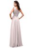 ColsBM Leilani Light Pink Cinderella A-line Asymmetric Neckline Sleeveless Zipper Chiffon Bridesmaid Dresses