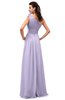 ColsBM Leilani Light Purple Cinderella A-line Asymmetric Neckline Sleeveless Zipper Chiffon Bridesmaid Dresses