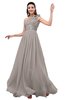 ColsBM Leilani Mushroom Cinderella A-line Asymmetric Neckline Sleeveless Zipper Chiffon Bridesmaid Dresses