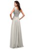 ColsBM Leilani Off White Cinderella A-line Asymmetric Neckline Sleeveless Zipper Chiffon Bridesmaid Dresses