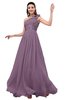 ColsBM Leilani Valerian Cinderella A-line Asymmetric Neckline Sleeveless Zipper Chiffon Bridesmaid Dresses