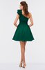 ColsBM Itzel Alpine Green Elegant A-line Sleeveless Zip up Short Flower Bridesmaid Dresses