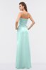 ColsBM Roselyn Blue Glass Cute A-line Sweetheart Chiffon Floor Length Ruching Bridesmaid Dresses