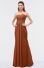 ColsBM Roselyn Bombay Brown Cute A-line Sweetheart Chiffon Floor Length Ruching Bridesmaid Dresses