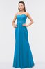ColsBM Roselyn Cornflower Blue Cute A-line Sweetheart Chiffon Floor Length Ruching Bridesmaid Dresses