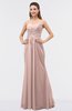ColsBM Roselyn Dusty Rose Cute A-line Sweetheart Chiffon Floor Length Ruching Bridesmaid Dresses