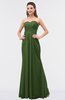 ColsBM Roselyn Garden Green Cute A-line Sweetheart Chiffon Floor Length Ruching Bridesmaid Dresses