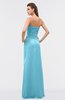 ColsBM Roselyn Light Blue Cute A-line Sweetheart Chiffon Floor Length Ruching Bridesmaid Dresses