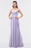 ColsBM Roselyn Light Purple Cute A-line Sweetheart Chiffon Floor Length Ruching Bridesmaid Dresses