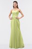 ColsBM Roselyn Lime Sherbet Cute A-line Sweetheart Chiffon Floor Length Ruching Bridesmaid Dresses