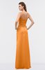 ColsBM Roselyn Orange Cute A-line Sweetheart Chiffon Floor Length Ruching Bridesmaid Dresses