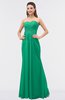 ColsBM Roselyn Sea Green Cute A-line Sweetheart Chiffon Floor Length Ruching Bridesmaid Dresses