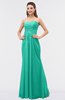 ColsBM Roselyn Viridian Green Cute A-line Sweetheart Chiffon Floor Length Ruching Bridesmaid Dresses